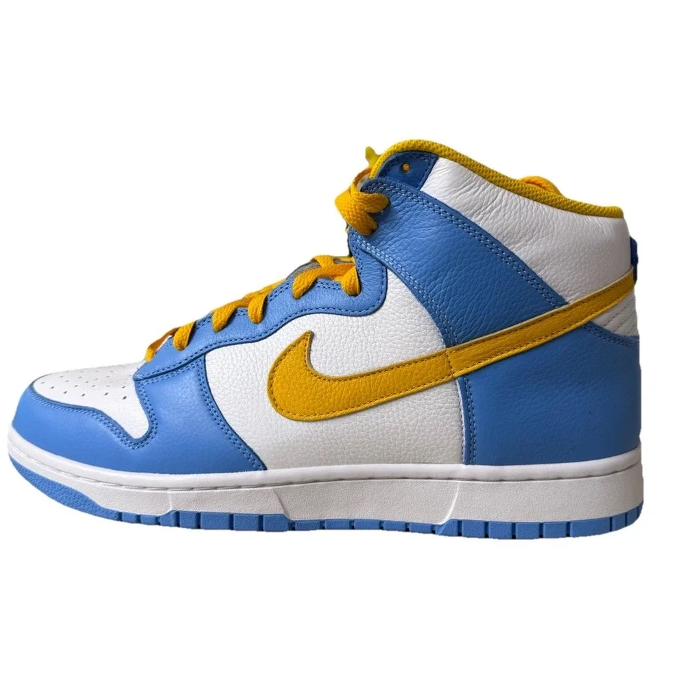 Nike By You Dunk High University Blue Gold Coast | DV2273-900 Men's Size 12